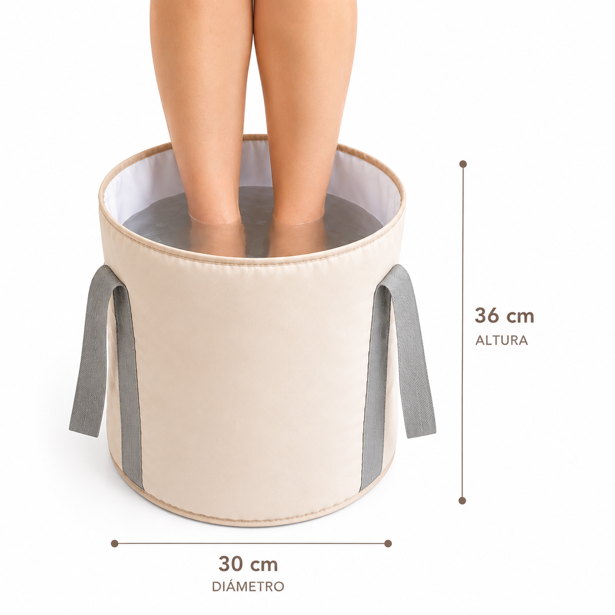Bolsa Plegable para Baño de Pies