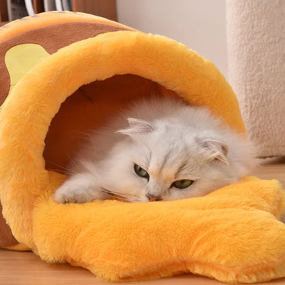 Tarro de Miel, cama cueva para gatos