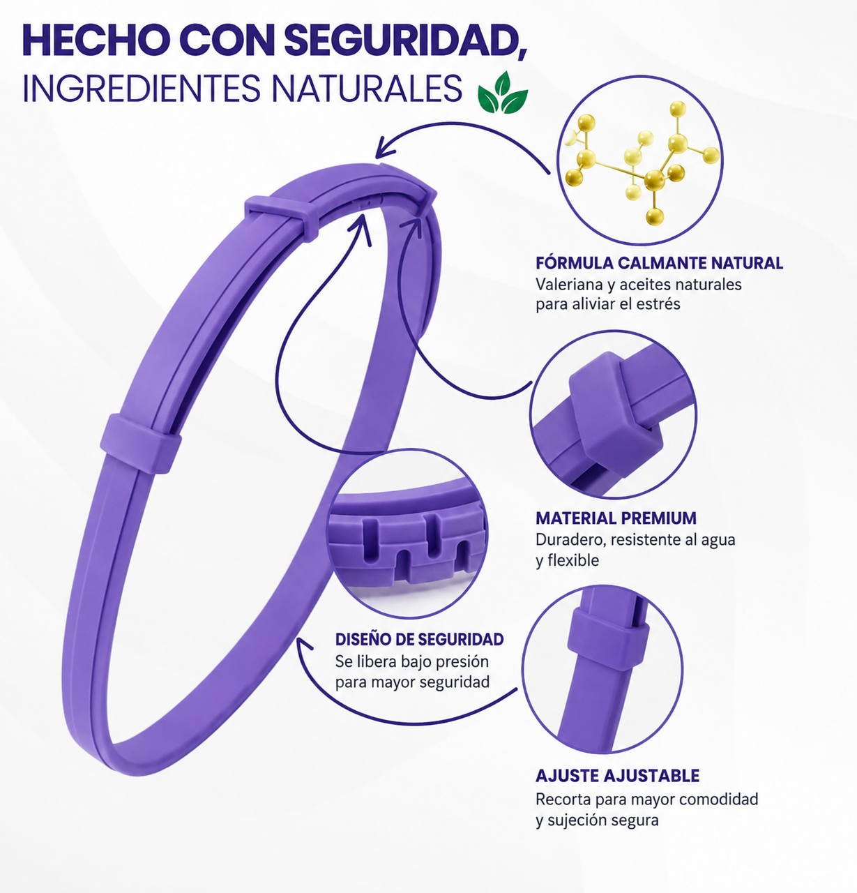 Collar Antiestrés para Perros y Gatos