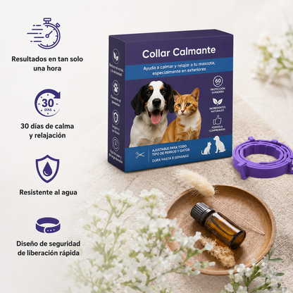 Collar Antiestrés para Perros y Gatos