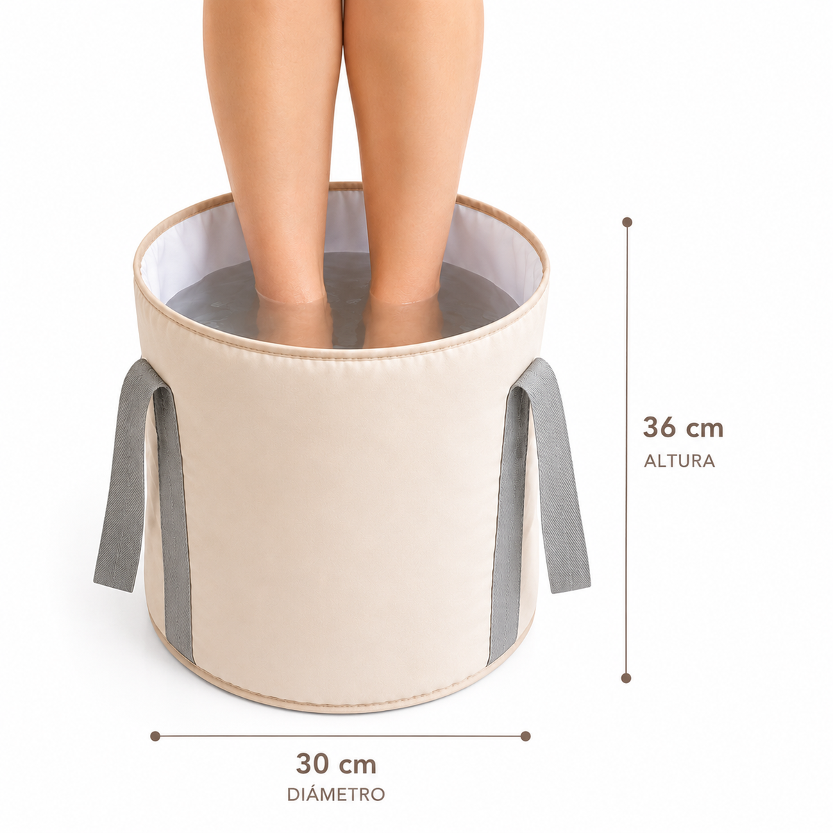 Bolsa Plegable para Baño de Pies