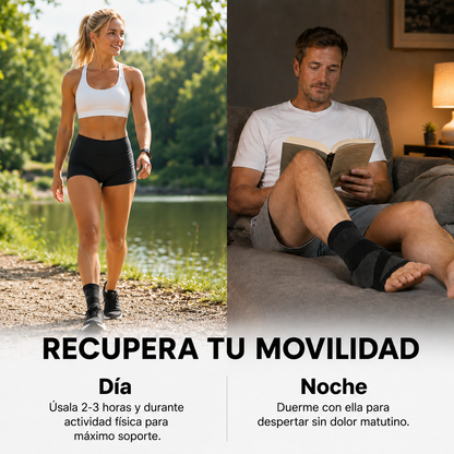 Tobillera de Compresión con Correas de Soporte