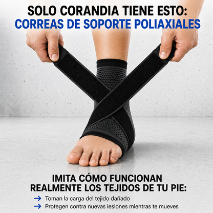 Tobillera de Compresión con Correas de Soporte