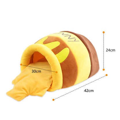 Tarro de Miel, cama cueva para gatos